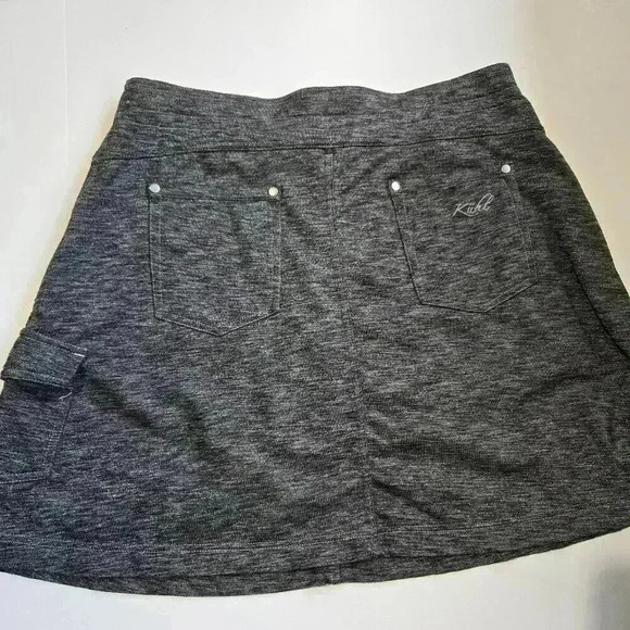 Kuhl Mova Womens Size Medium Cargo Skort Stretch - Heather Gray EUC - Picture 2 of 7